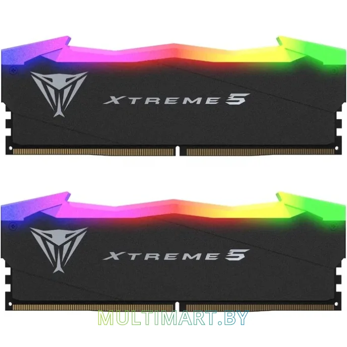 Оперативная память Patriot Viper Xtreme 5 RGB 2x24GB DDR5 PC5-60800 (PVXR548G76C36K)